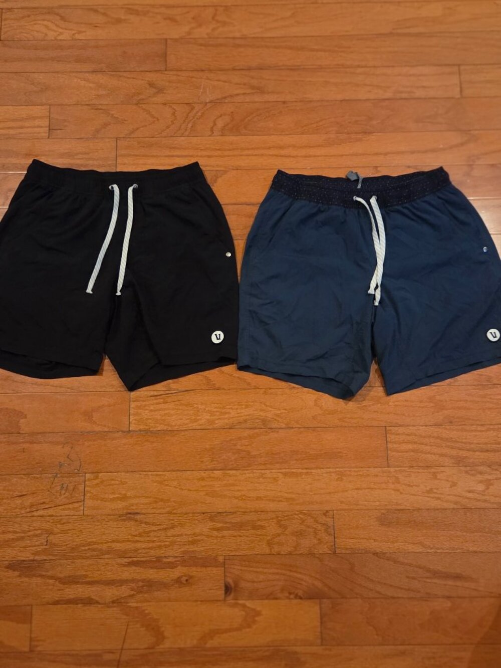 Two Adult Small Vuori Shorts